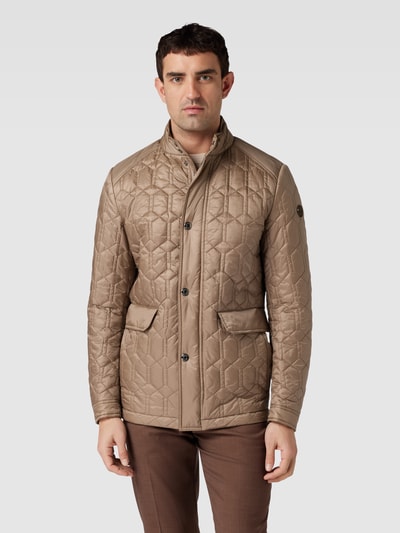 JOOP! Collection Gewatteerd jack met klepzakken, model 'Claylor' Beige - 4