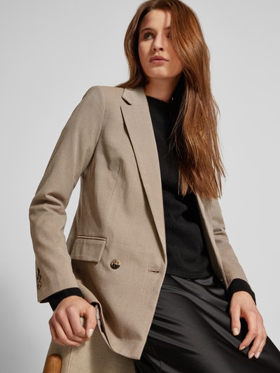 Mango Blazer mit Reverskragen Modell 'CHARLOTE' Taupe 3