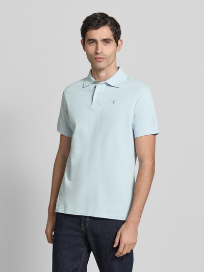 Barbour Regular Fit poloshirt van puur katoen Blauw - 4