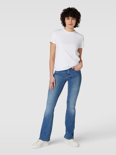 Vero Moda Flared Jeans mit 5-Pocket-Design Modell 'FLASH' Jeansblau 1