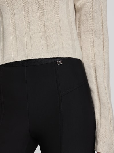 Marc Cain Leggings mit Applikation Black 3