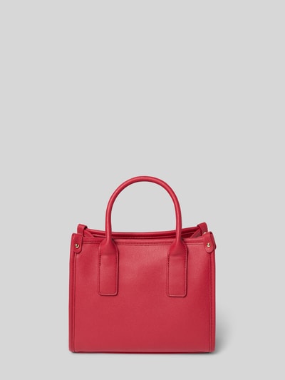 Productfoto, Handtasche in Leder-Optik Modell 'Foxy' van VALENTINO BAGS, rood, structuurpatroon, met logo, schouderriem en hengsel