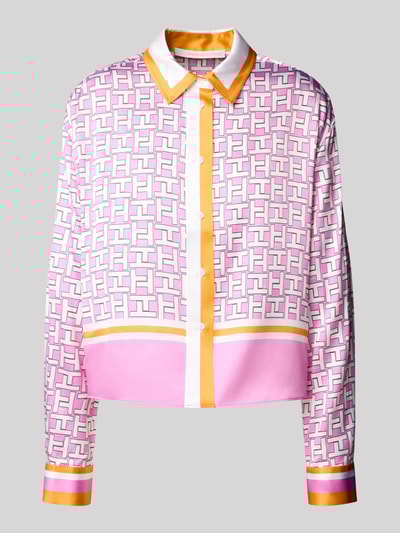 Herzensangelegenheit Regular Fit Bluse im Allover-Look Pink 2