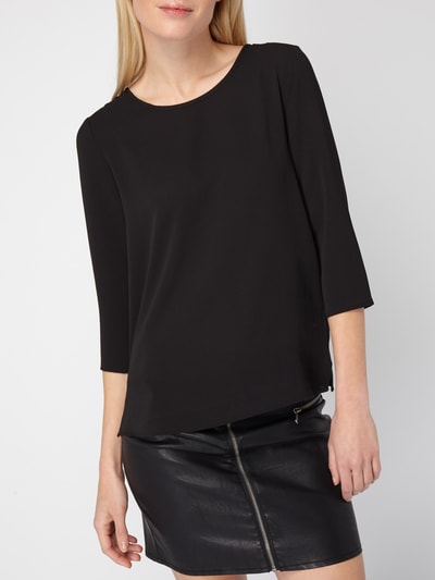 Only Blusenshirt aus Krepp  Black 4