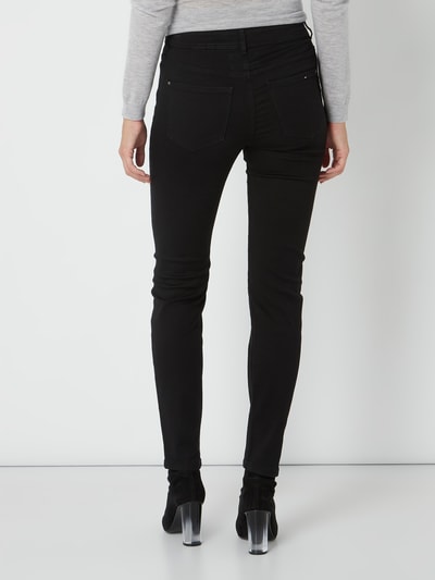 Christian Berg Woman Coloured Skinny Fit 5-Pocket-Jeans Black 4