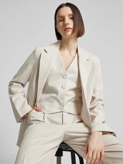 Mango Blazer mit Reverskragen Modell 'ALICANTE' Beige 3