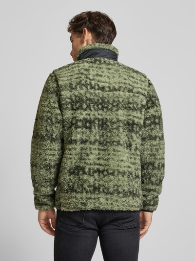 COLUMBIA Sweatjack met opstaande kraag, model 'Winter Pass' Groen - 5