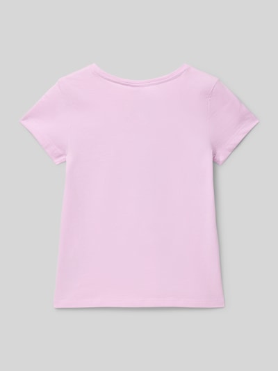 s.Oliver RED LABEL Loose Fit T-Shirt mit Smiley®-Print Lavender 3