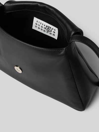 MM6 Maison Margiela Henkeltasche aus echtem Kalbsleder Black 5