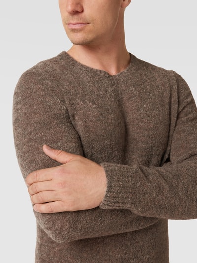 JOOP! Collection Strickpullover mit strukturierter Oberfläche Sand 3