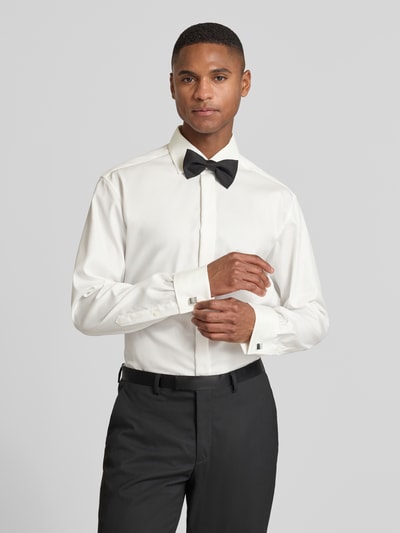 ETERNA Regular Fit Smoking-Hemd mit Kentkragen Ecru 4