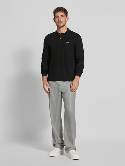 Lacoste Regular Fit Poloshirt aus reiner Baumwolle Black 1