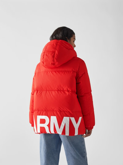 Army by Yves Salomon Daunenjacke mit Kapuze Rot 5