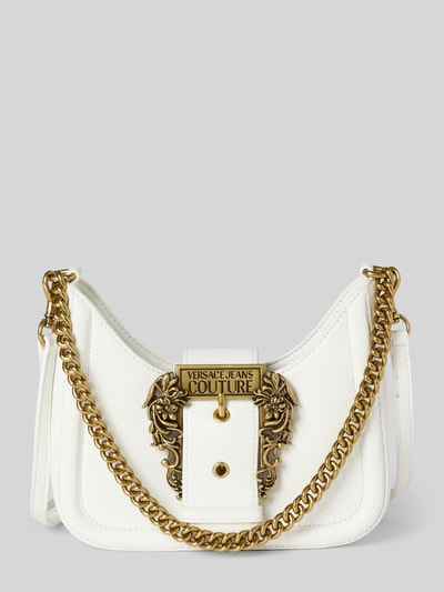 Versace Jeans Couture Handtasche mit Dornschließe Weiss 1