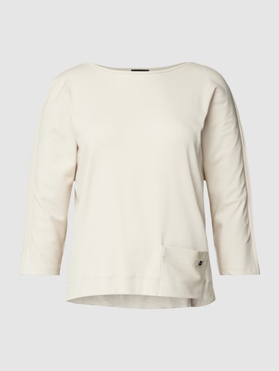 Marc Cain Longsleeve mit Rundhalsausschnitt Sand 2