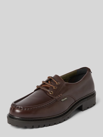 Barbour Schnürschuh aus Rindsnappa mit Profilsohle Dunkelbraun 1