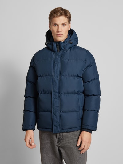 Pepe Jeans Steppjacke mit Kapuze Modell 'Tobias' Marine 4