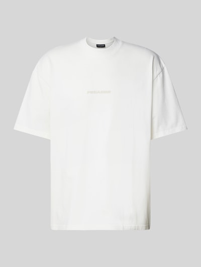 Pegador Oversized T-Shirt mit Label-Print Modell 'COLNE' Offwhite 1