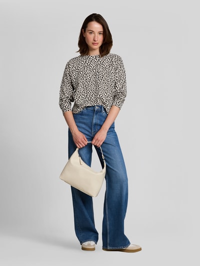 Tom Tailor Denim relaxed fit sweatshirt van katoenmix Beige - 1