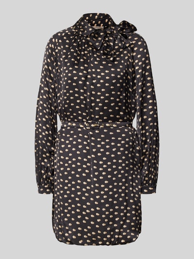 Rinascimento Cocktailkleid mit Stehkragen Black 2