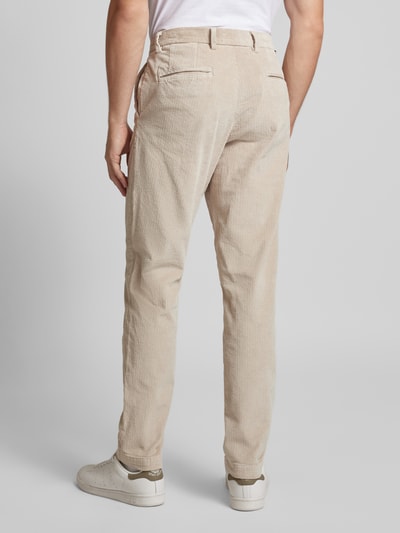 Jack & Jones Tapered fit corduroy broek met steekzakken, model 'CORDUROY' Offwhite - 5