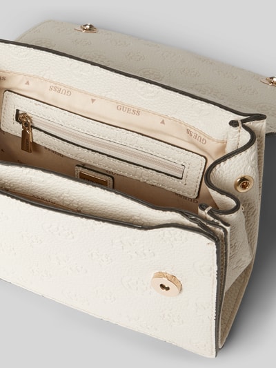 Guess Handtasche in Leder-Optik Modell 'Cresida' Offwhite 5