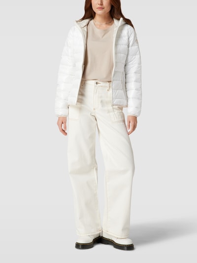 QS Steppjacke mit seitlichen Eingrifftaschen Offwhite 1