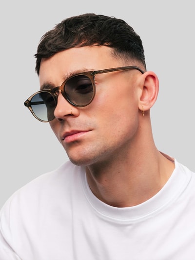 MessyWeekend Runde Sonnenbrille Modell 'NEW DEPP' Gruen 1