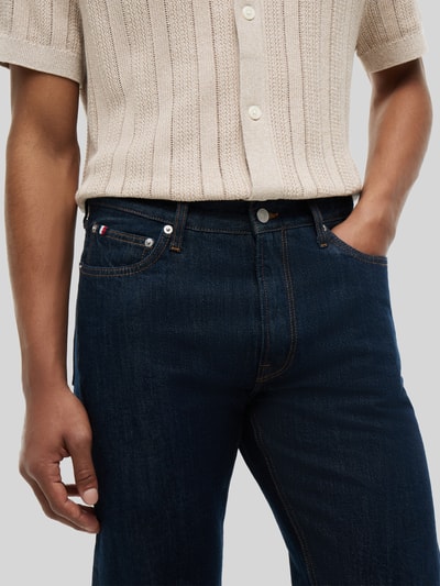 Tommy Hilfiger straight fit jeans van puur katoen Marineblauw - 3