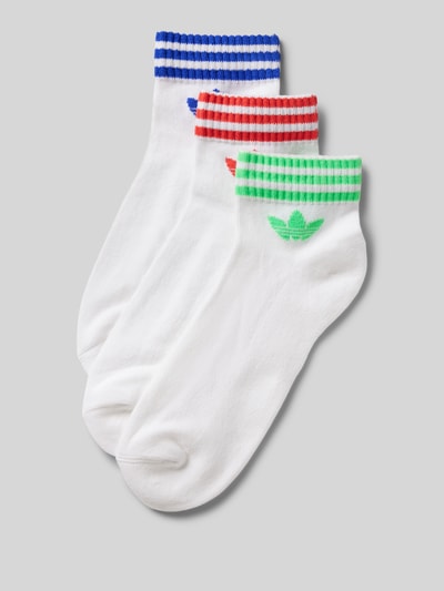adidas Originals Skarpety z logo w zestawie 3 szt. Biały 1
