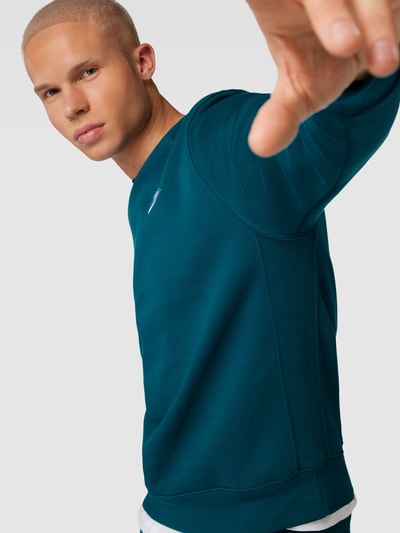 Nike Sweatshirt mit Label-Stitching Petrol 3