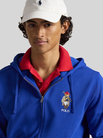 Polo Ralph Lauren Regular Fit Sweatjacke mit Polo Bear Print Royal 3