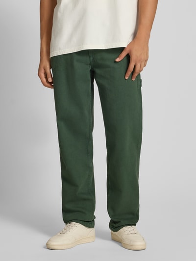 Dickies Jeansy o kroju straight fit z 5 kieszeniami Ciemnozielony 4