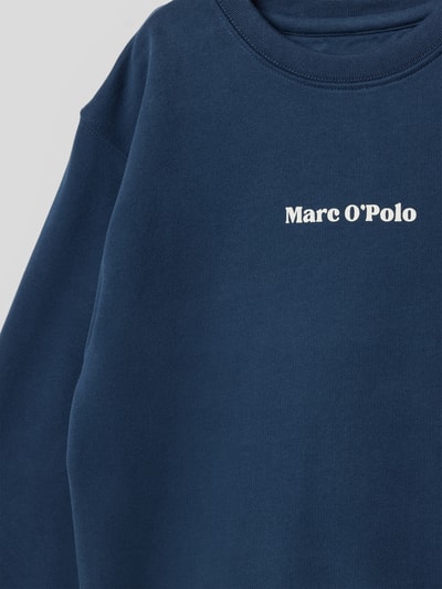 Marc O'Polo Sweatshirt mit Label-Print Marine 2