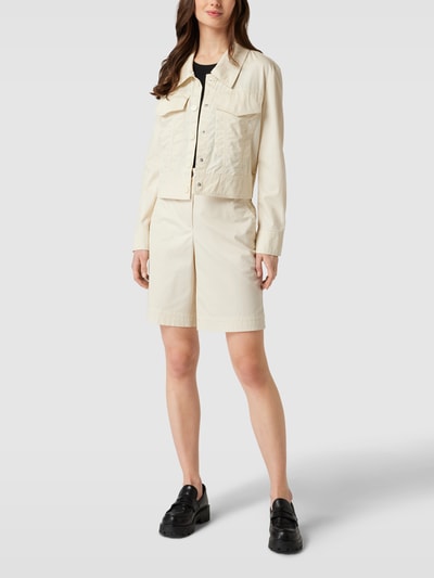 Marc Cain Blazer met platte kraag Offwhite - 1