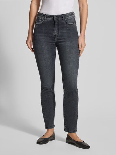 Weekend Max Mara Skinny fit Jeans van katoenmix Model 'SAUNA' Zwart - 4