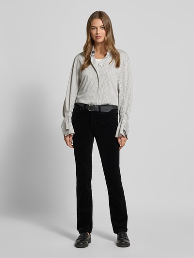 Lauren Ralph Lauren Spodnie sztruksowe z 5 kieszeniami Czarny 1