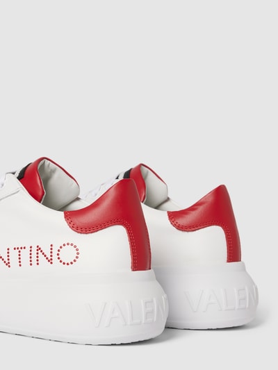 Valentino Sneaker aus Leder mit Kontrastbesätzen Modell 'BOUNCE' Weiss 2