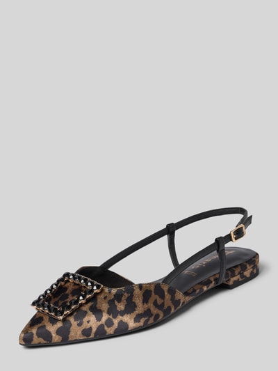 Tamaris Ballerinas mit Applikation Hellbraun 1