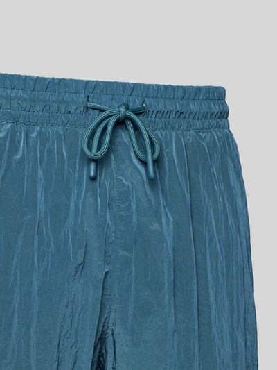 Strellson Badehose in Crinkle-Optik Modell 'Boas' Petrol 2