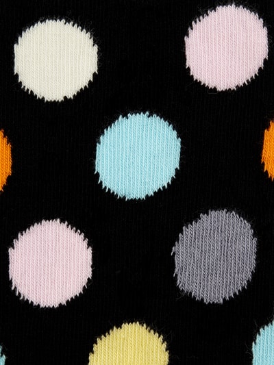 Happy Socks Socken mit Polka Dots Modell 'BIG DOT' Black 2