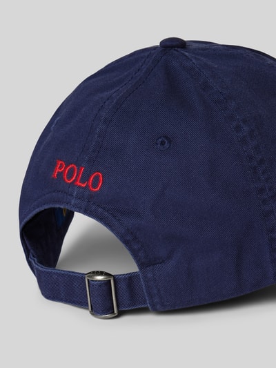 Polo Ralph Lauren Basecap mit Label-Stitching Dunkelblau 3