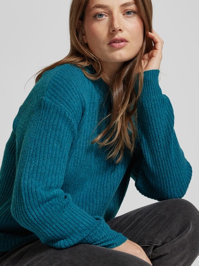 B.Young Strickpullover mit gerippten Abschlüssen Modell 'Onema' Ocean 3