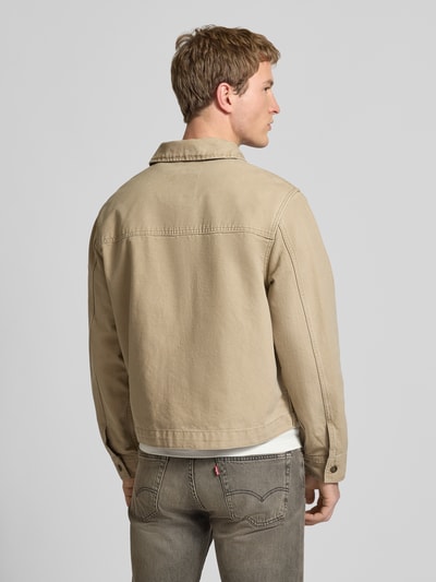 Levi's® bluzon o kroju regular fit z czystej bawełny model 'CRISTOBAL' Beżowy 5