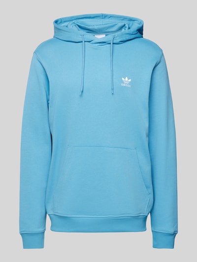 adidas Originals Bluza z kapturem z wyhaftowanym logo Jasnoniebieski 2