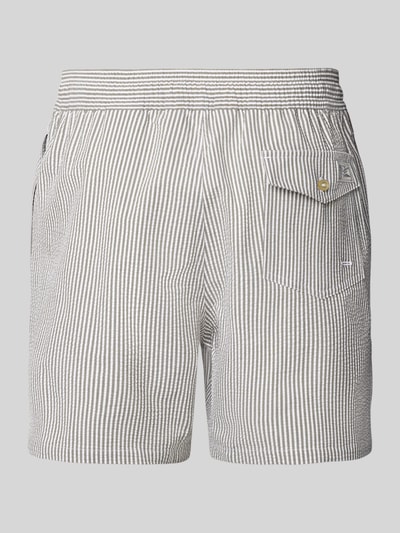 Polo Ralph Lauren Underwear Badehose mit Label-Stitching Khaki 3