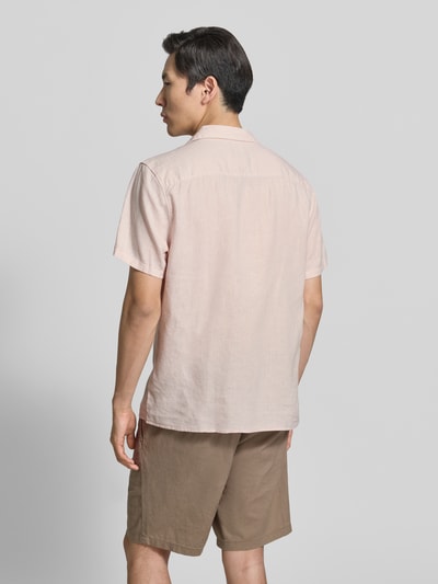 CK Calvin Klein Koszula casualowa o kroju regular fit z mieszanki lnu i lyocellu Piaskowy 5