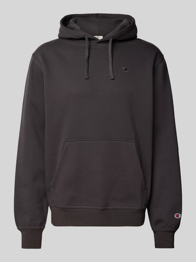 CHAMPION Hoodie met labelstitching Antraciet - 1