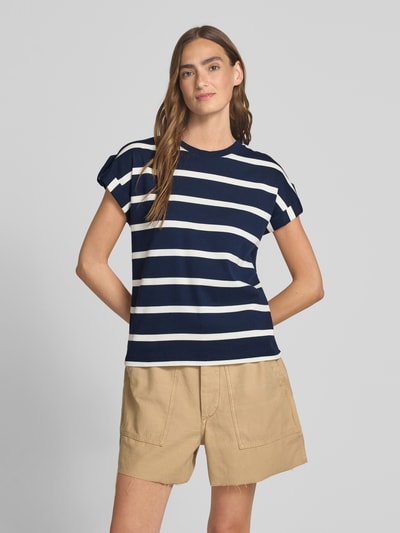 Tommy Hilfiger Regular Fit T-Shirt aus reiner Baumwolle Marine 4