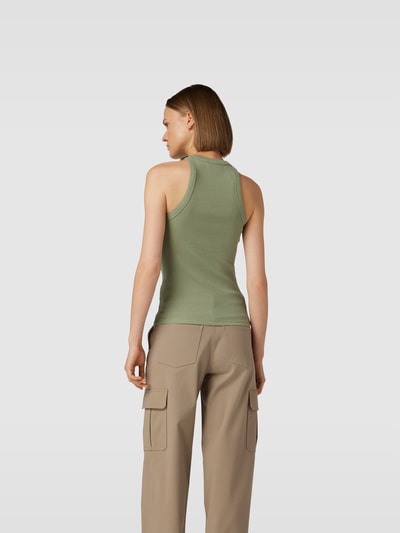 Anine Bing Tanktop in Ripp-Optik Khaki 5